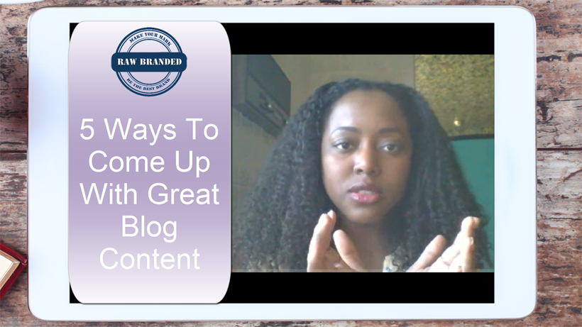5 Ways To Come Up With Great Blog Content Ideas