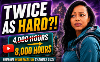YouTube Monetization Requirements 2027 Just Doubled. Is AI the Reason?